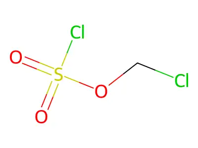 Chloro chloromethyl sulfate structure