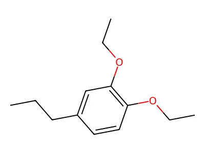 1,2-Diethoxy-4-propylbenzene structure