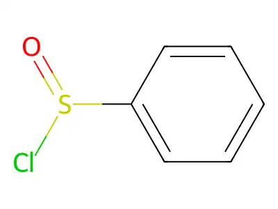 Benzenesulfinyl chloride structure