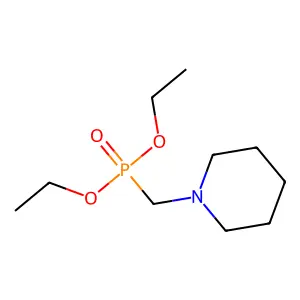 Diethyl (1-piperidinylmethyl)phosphonate structure