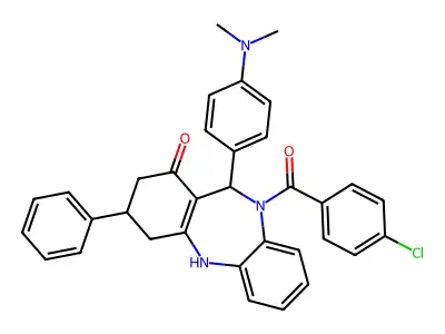 C34H30ClN3O2 structure