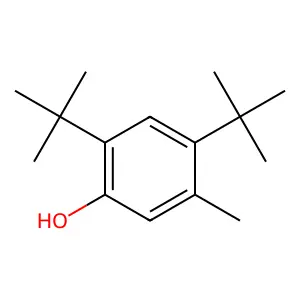 4,6-Di-tert-butyl-3-methylphenol structure