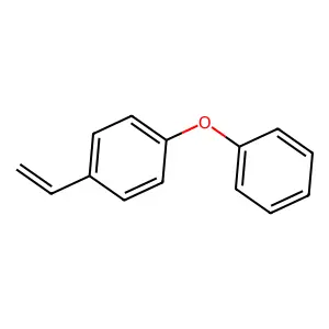 4-Phenoxystyrene structure