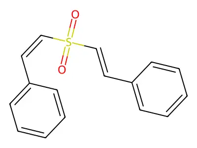 Distyrylsulfone structure