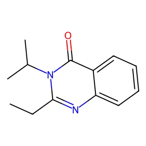 2-Ethyl-3-isopropylquinazolin-4(3H)-one structure