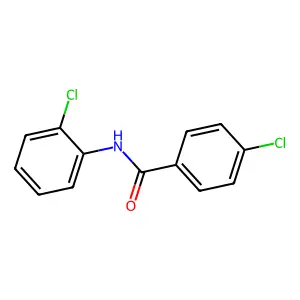 4-chloro-N-(2-chlorophenyl)benzamide structure