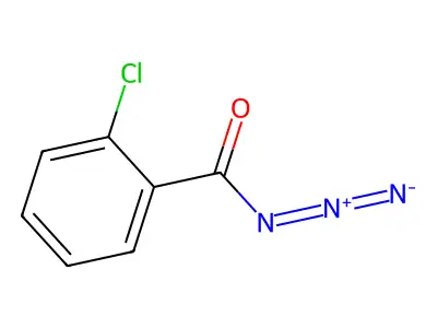 2-Chlorobenzoyl azide structure