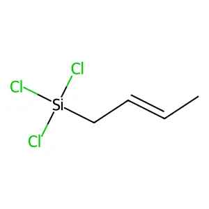 cis-2-Butenyltrichlorosilane structure