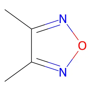 Dimethyl-1,2,5-oxadiazole structure
