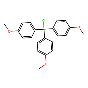4,4',4''-Trimethoxytrityl chloride structure