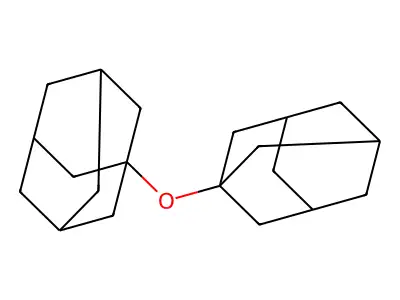 1-(1-Adamantyloxy)adamantane structure
