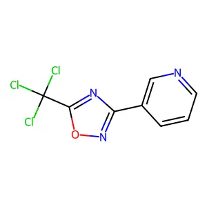 3-(Pyridin-3-YL)-5-(trichloromethyl)-1,2,4-oxadiazole structure