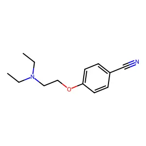 4-[2-(Diethylamino)ethoxy]benzonitrile structure