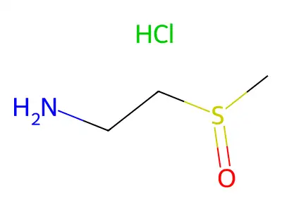 2-(Methylsulfinyl)ethanamine structure