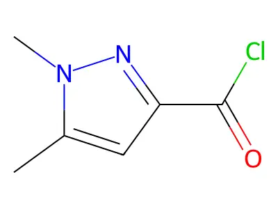 1,5-Dimethyl-1H-Pyrazole-3-Carbonyl Chloride structure