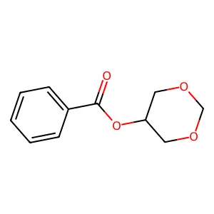 1,3-Dioxan-5-ol benzoate structure