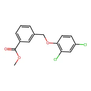 Methyl 3-[(2,4-dichlorophenoxy)methyl]benzoate structure