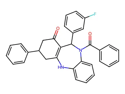 C32H25FN2O2 structure