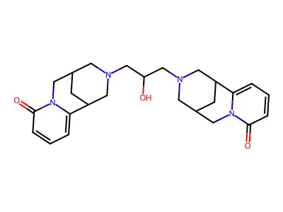 (1R,1'R,5S,5'S)-3,3'-(2-Hydroxy-1,3-propanediyl)bis[1,2,3,4,5,6-hexahydro-1,5-methano-8H-pyrido[1,2-a][1,5]diazocin-8-one] structure