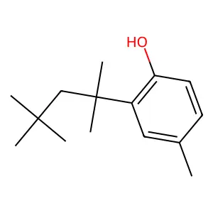 4-Methyl-2-t-octylphenol structure