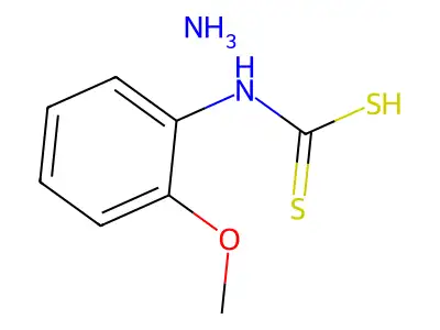 (2-Methoxyphenyl)carbamodithioic acid structure