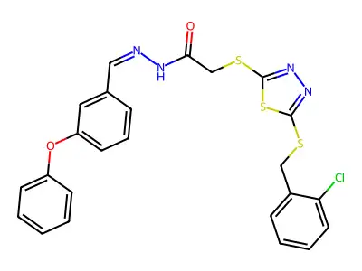 C24H19ClN4O2S3 structure