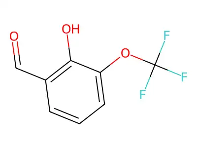 2-Hydroxy-3-(trifluoromethoxy)benzaldehyde structure