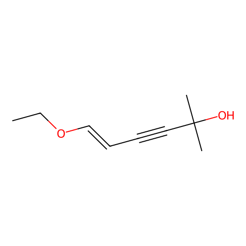 Hex-5-en-3-yn-2-ol, 6-ethoxy-2-methyl- structure