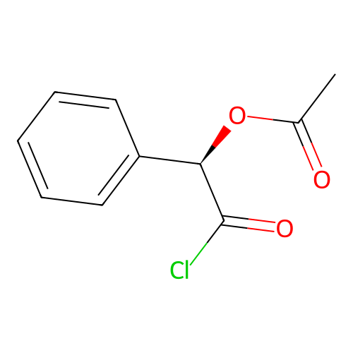 (R)-2-Chloro-2-oxo-1-phenylethyl acetate structure