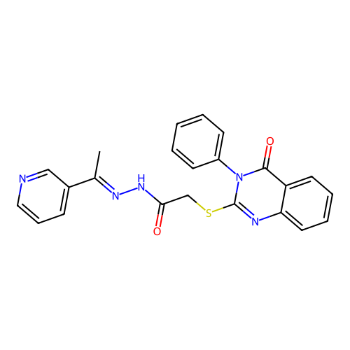 C23H19N5O2S structure