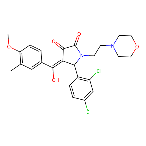 C25H26Cl2N2O5 structure