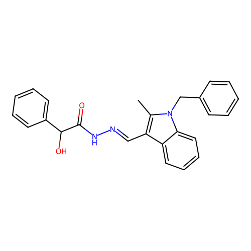 C25H23N3O2 structure