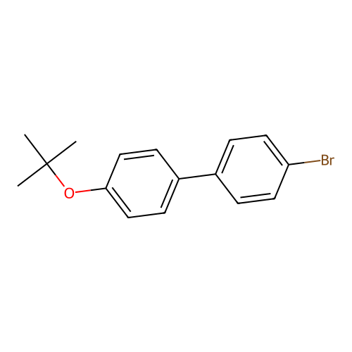 1,1'-Biphenyl, 4-bromo-4'-(1,1-dimethylethoxy)- structure