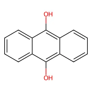9,10-二羟基蒽 structure