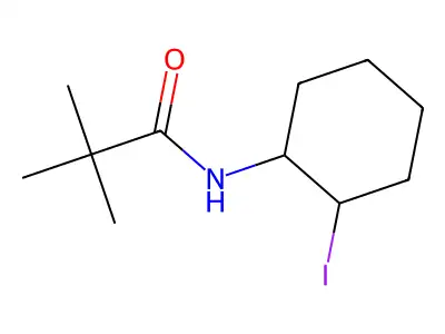 n-(2-Iodocyclohexyl)-2,2-dimethylpropanamide structure