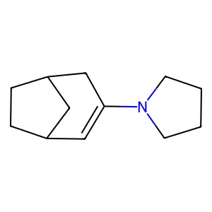 1-(3-Bicyclo[3.2.1]oct-3-enyl)pyrrolidine structure