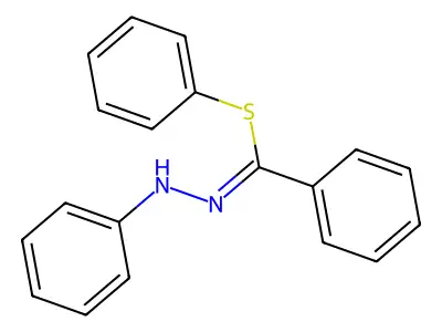 phenyl N-anilinobenzenecarboximidothioate structure