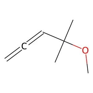 4-Methoxy-4-methyl-1,2-pentadiene structure