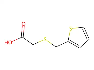 {[(Thiophen-2-yl)methyl]sulfanyl}acetate structure