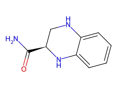 1,2,3,4-Tetrahydroquinoxaline-2-carboxamide structure