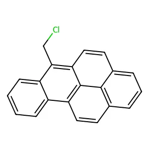 6-Chloromethylbenzo(a)pyrene structure