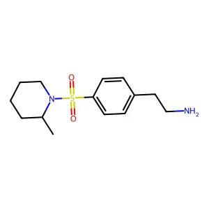 2-[4-(2-Methyl-piperidine-1-sulfonyl)-phenyl]-ethylamine structure