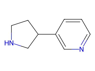 3-(Pyrrolidin-3-yl)pyridine structure
