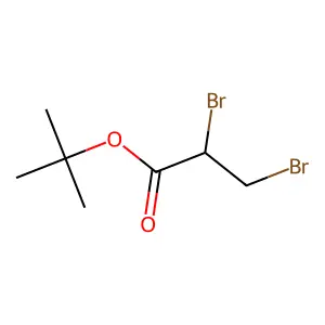 tert-Butyl 2,3-dibromopropanoate structure