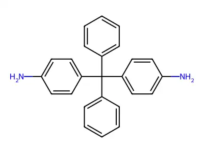 4-[(4-Aminophenyl)-diphenylmethyl]aniline structure