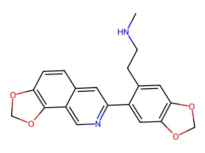 Corydamine structure