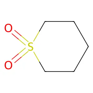 2H-Thiopyran, tetrahydro-, 1,1-dioxide structure