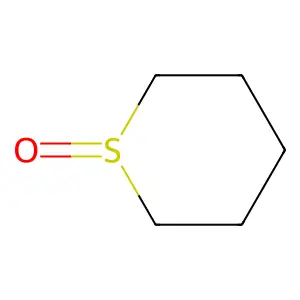 Tetrahydro-2H-thiopyran 1-oxide structure