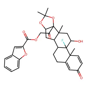 Triamcinolone Furetonide structure