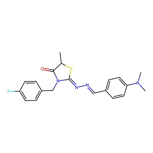 C20H21FN4OS structure